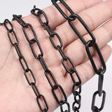 2mm Thick DIY Clothing Store Hanging Clothes Square Chain Bar Hook