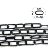 2mm Thick DIY Clothing Store Hanging Clothes Square Chain Bar Hook