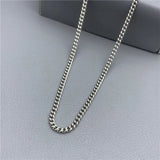 2mm Thick S925 Sterling Silver Necklace Snake Chain