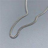 2mm Thick S925 Sterling Silver Necklace Snake Chain