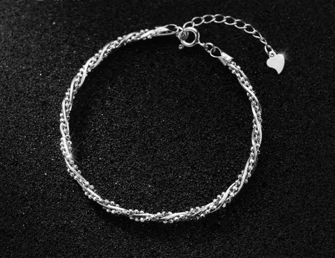 2mm Thin Sterling Silver Bracelet C-S4576