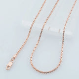 2mm Women Rose Small 45cm 60cm Necklace Chain