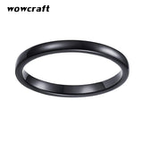 2mm Women's Tungsten Carbide Wedding Band Ring