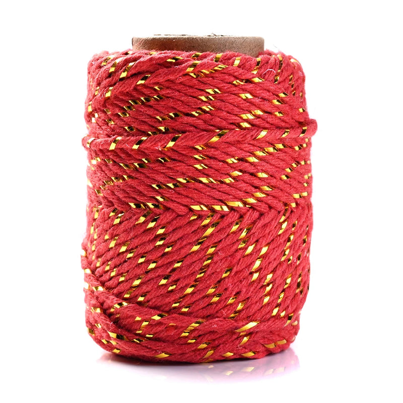 2mm X20M Cotton Cord Double Cotton Thread