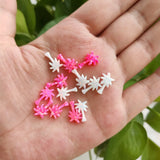 2pc Synthetic Coconut Tree Fire Opal Pendants for Necklace