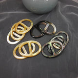 Shell Scarf Clip Shawl Buckle Carved Pearl Loose Bead DIY Findings