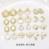 Natural Shell Charms Pendant Mother of Pearl Jewelry Accessory