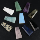 2pc Natural Stone Pendant Quartz Healing Crystals Charms For DIY Necklaces