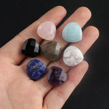 2pc Natural Stone Pendant Quartz Healing Crystals Charms For DIY Necklaces