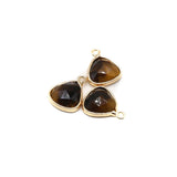 Natural Stone Triangle Turquoise Amethyst Pendants for Jewelry Making