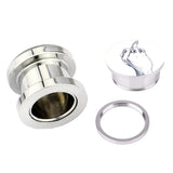2pc Screw Ear Plug Flesh Tunnels Piercing Kit 3mm-20mm