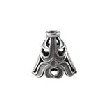 2pc Silver Tassel Cap Thai Silver Component for Jewelry Making DIY