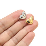 2pc Stainless Steel Magnetic Clasps 8mm Bead Clasp for Bracelet Necklace
