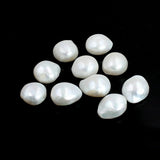 2pcs 12x14mm Freshwater Pearl Beads No Hole for Earrings