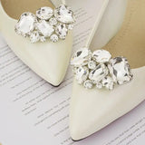 2pcs Shoe Clip Wedding Shoes Decoration High Heels Buckle Clips