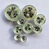 2pcs Glow-In-The-Dark Skull Ear Plugs 3D Acrylic Ear Expanders