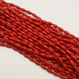 2pcs 4*9mm Red Coral Shape Natural Big Coral Jewelry DIY Accessory