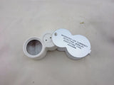 2pcs 40x25mm Diamond Magnifier LED Jewelry Identifying Tester