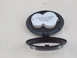 2pcs 40x25mm Diamond Magnifier LED Jewelry Identifying Tester