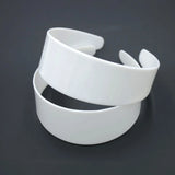 Plastic Headband Women 47mm Wide Hair Band Without Teeth