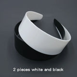 Plastic Headband Women 47mm Wide Hair Band Without Teeth