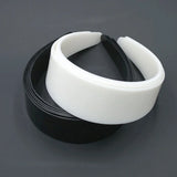 Plastic Headband Women 47mm Wide Hair Band Without Teeth
