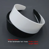 Plastic Headband Women 47mm Wide Hair Band Without Teeth