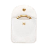 2pcs 8x8 10x10cm Velvet Pouch Sachet Gift Bag With Metal Button