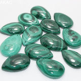 2pcs Natural Malachite Copper Pendant Charms Randomly Selected