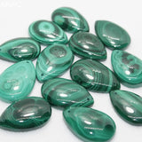 2pcs Natural Malachite Copper Pendant Charms Randomly Selected