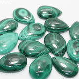 2pcs Natural Malachite Copper Pendant Charms Randomly Selected