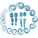 2pcs Acrylic Spiral Ear Gauges Stretching Kit Plugs Tunnel Piercing (1.6-12mm)