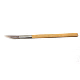 2pcs Agate Burnisher Polishing Set Bamboo Handle Sword Shape Tools