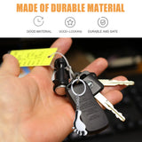2pcs Alloy Keychain Key Ring and 3pcs Charms Party Bag Gift Fillers