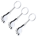 2pcs Alloy Keychain Key Ring and 3pcs Charms Party Bag Gift Fillers