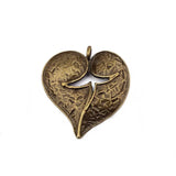 2pcs Antique Bronze Craft Pendant - Jewelry Making