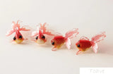 2pcs Koi Goldfish Earrings DIY Material