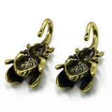 Brass Bee Vintage Indian Tribal Style Ear Weight Earrings