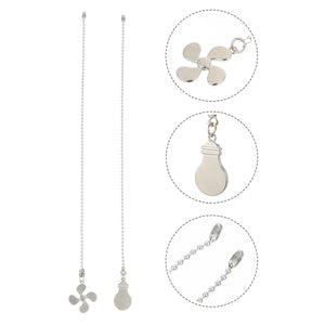 2pcs Ceiling Light Pull Chains Chandelier Chain Pendant