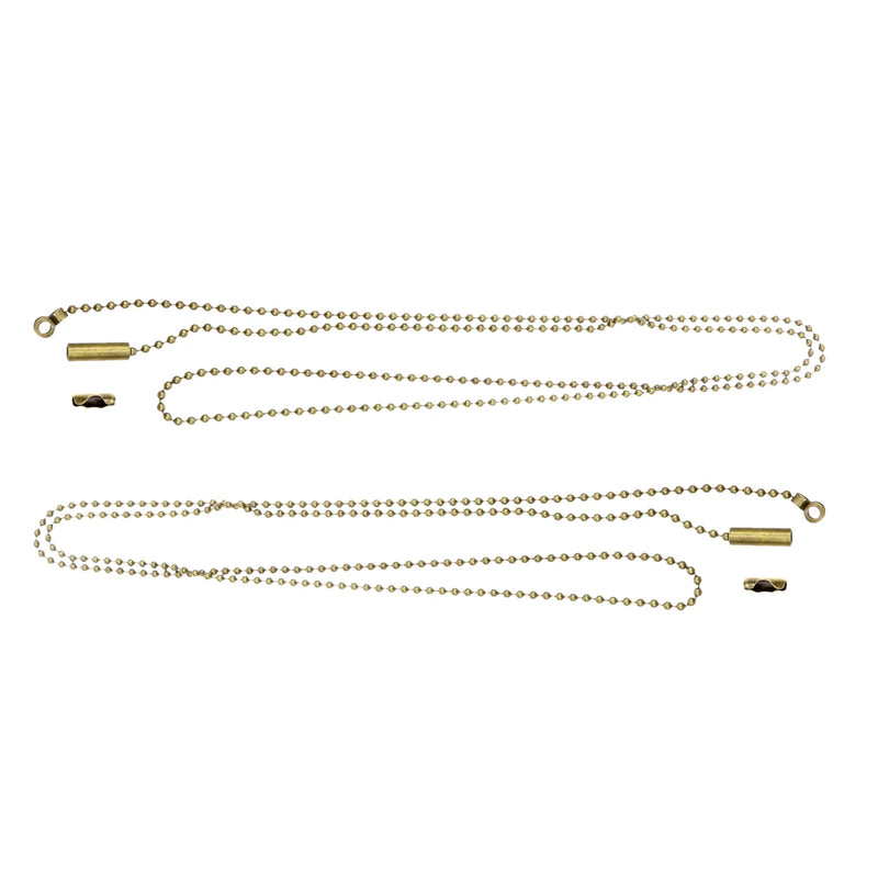2pcs Chain Extender Lamp Beaded Chandelier String Chain Extension