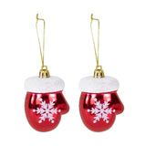2pcs Christmas Ball Ornament Mold Xmas Tree Ice Cream Snowman House Small