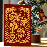 2pcs Christmas Metal Cutting Dies for DIY Scrapbooking