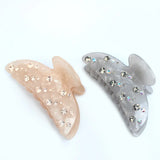 2pcs Cellulose Acetate Hair Claw Clip for Women Girls