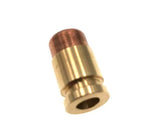 2pcs Copper Bullet Parachute Beads Cord Lanyard Bead Pendant