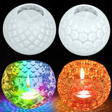 DIY Crystal Epoxy Resin Wave Point Storage Box Silicone Mold