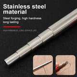 2pcs Stainless Steel Jewelry Wire Wrapping Mandrel Set