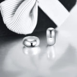 2pcs 925 Silver Spacer Bead Silicone Stoppers Beads for Jewelry Making