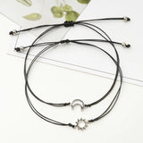 Elephant Butterfly Sun Moon Friendship Bracelet
