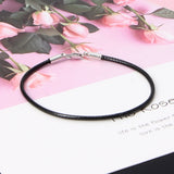 Kabbalah Braided Leather Bracelet with Lobster Clasp