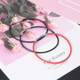 Kabbalah Braided Leather Bracelet with Lobster Clasp